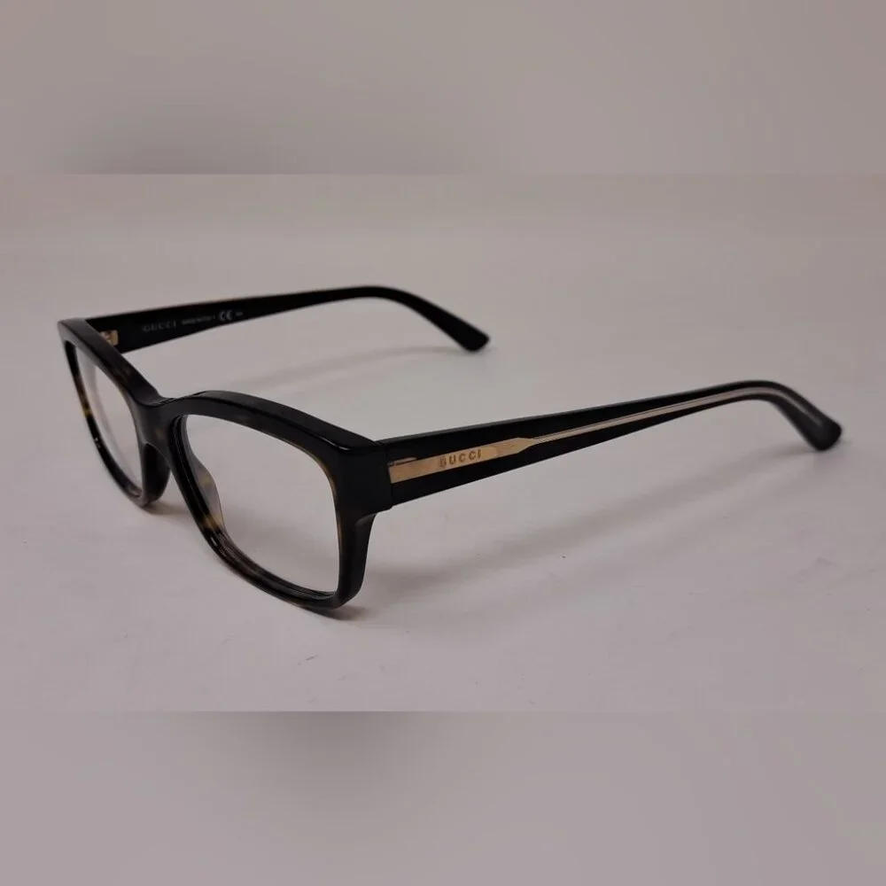 NWT Gucci Women's Eyeglasses Glasses Frames Dark Havana Italy GG 3205  53-16-140